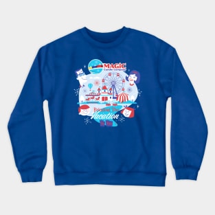 Retro Magic Candle Company Logo Crewneck Sweatshirt